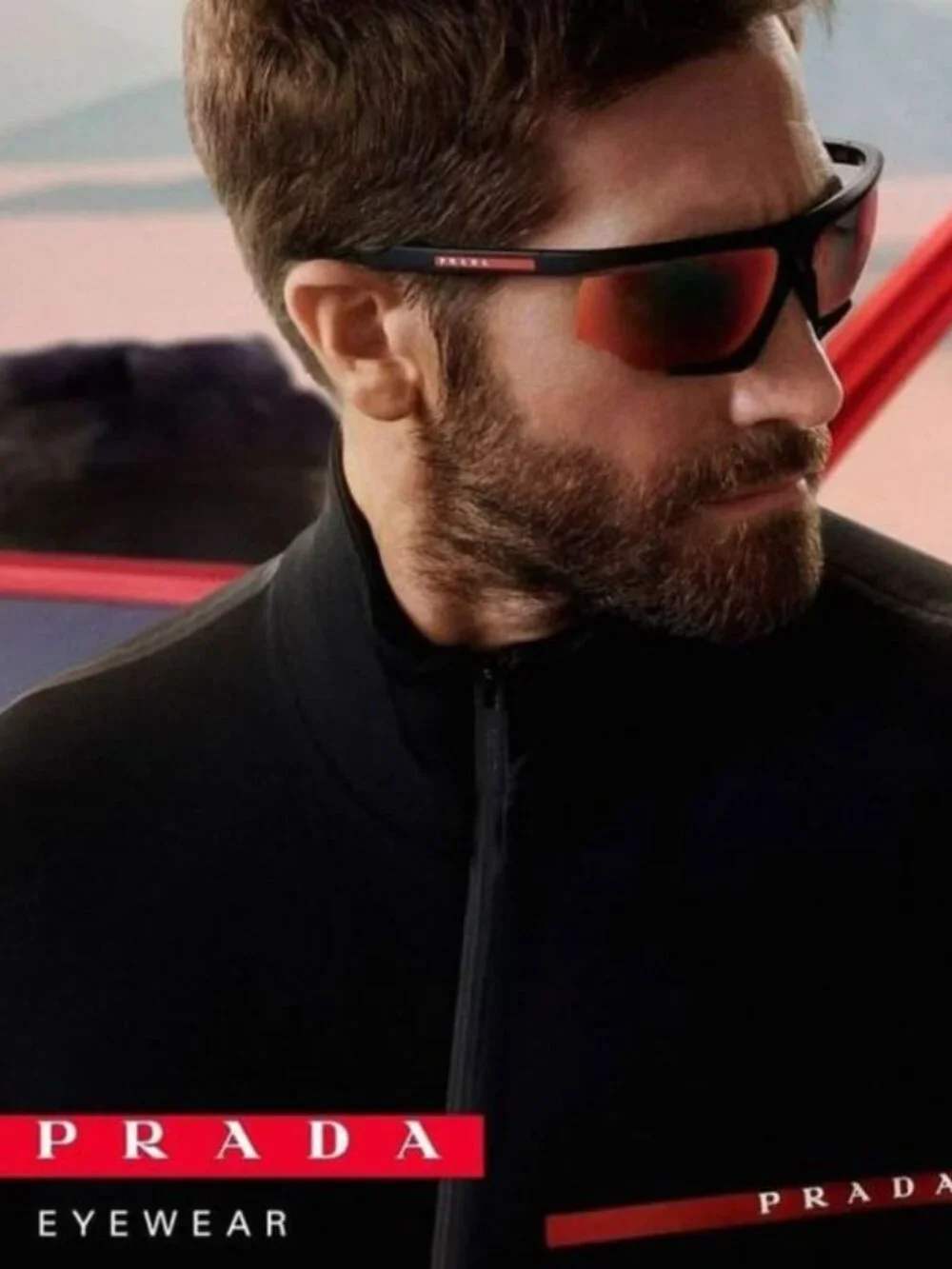 Prada Sport Linea Rossa PS07YS DG010A Sport Sunglasses Authentic NEW